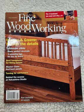 Fine Woodworking Magazine Feb 2013 No 231 Woodworking Plans Tablesaw Clinic